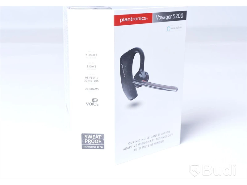 Trådlösa hörlurar - Plantronics, Voyager 5200, Noise Cancellation. Ny, Obruten förpackning.
