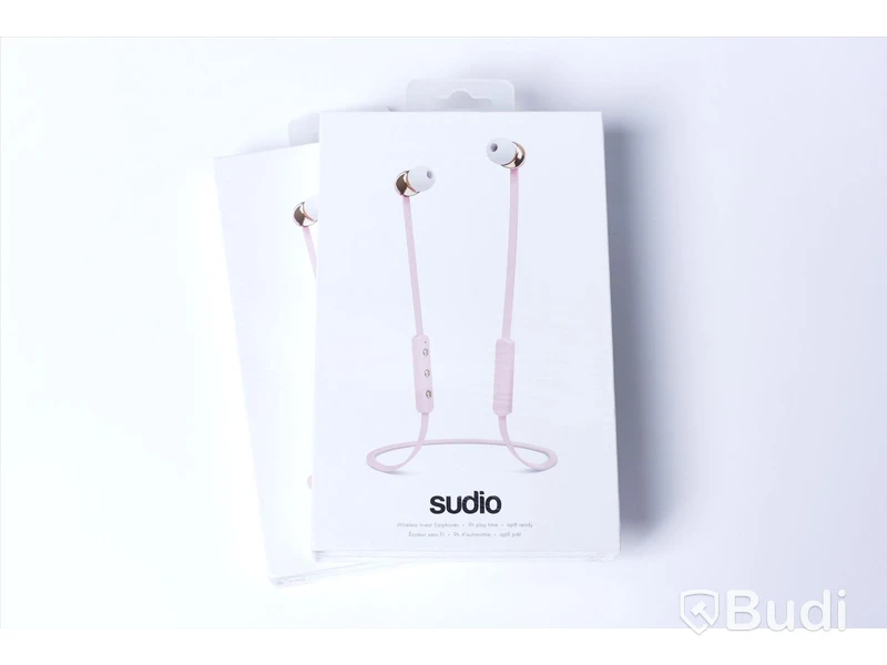 2st Trådlösa hörlurar - Sudio, Vasa blå, Rosa. Ny - Obruten förpackning.