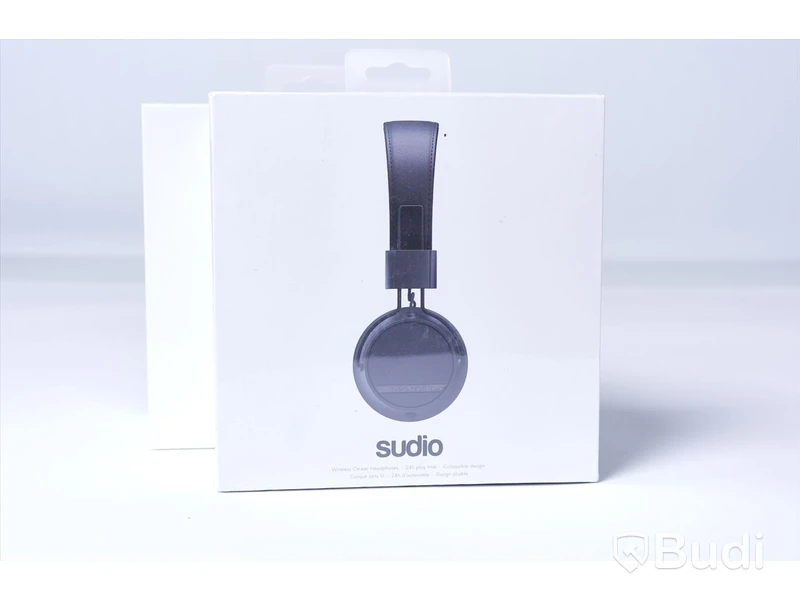 2 st Trådlösa hörlurar. Sudio Regent II, svart. Ny - Obruten förpackning. (Nypris 895 kr)