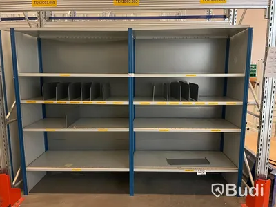 Lagerhyllor 5st dubbelsektioner