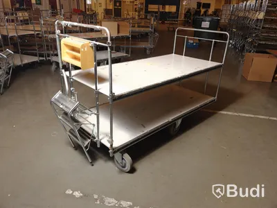 Rullvagn, lagervagn Ergo Björn. Stor modell med trappstege