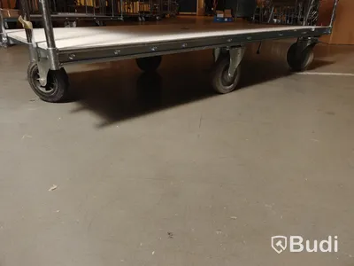 Rullvagn, lagervagn Ergo Björn. Stor modell med trappstege
