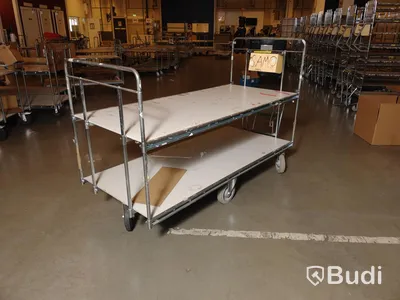 Rullvagn, lagervagn Ergo Björn. Stor modell med trappstege