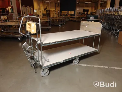 Rullvagn, lagervagn Ergo Björn. Stor modell med trappstege