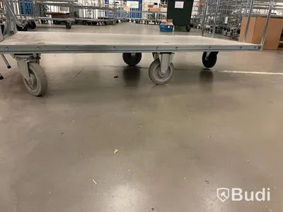 Rullvagn, lagervagn Ergo Björn. Stor modell med trappstege