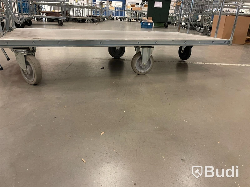Rullvagn, lagervagn Ergo Björn. Stor modell med trappstege