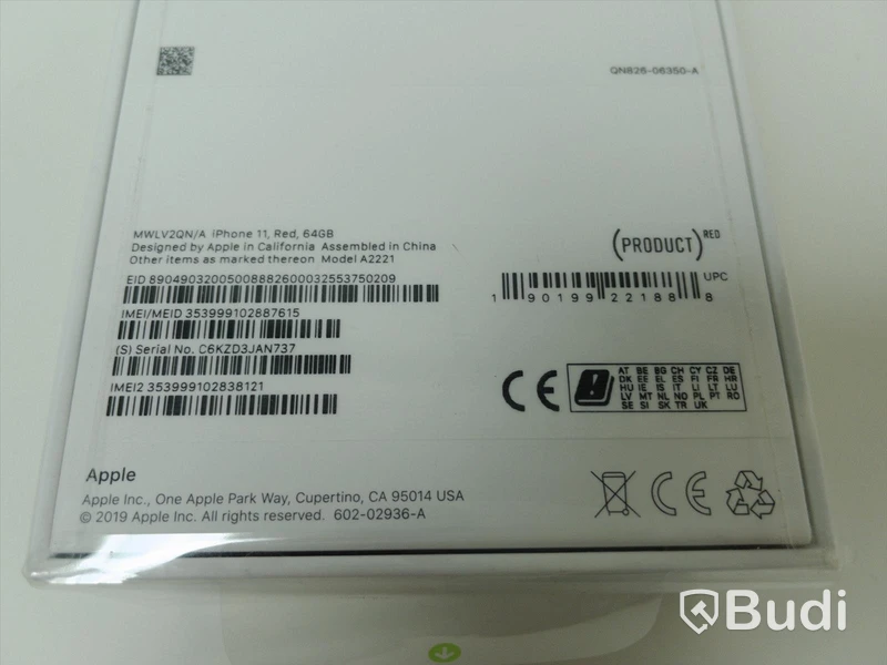 Iphone 11 RED 64 GB Obruten förpackning