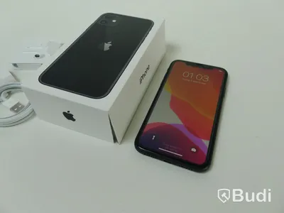 Iphone 11, 64 GB med tillbehör 100 procent batterihälsa