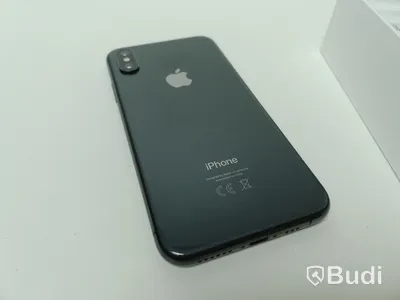 Iphone Xs, 64 GB med tillbehör 100 procent batterihälsa