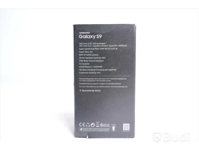 Samsung Galaxy S9 - 64 GB, minimalt slitage