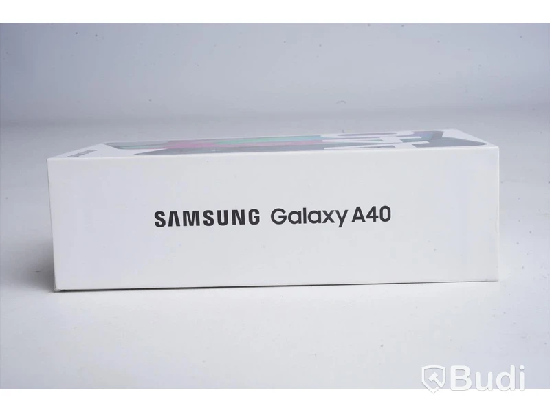 Samsung Galaxy A40, 64 GB, Black, Ny, Obruten förpackning.