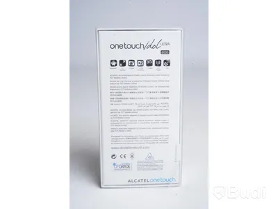One Touch idol ULTRA 6033k, Black,  Ny, Obruten förpackning.