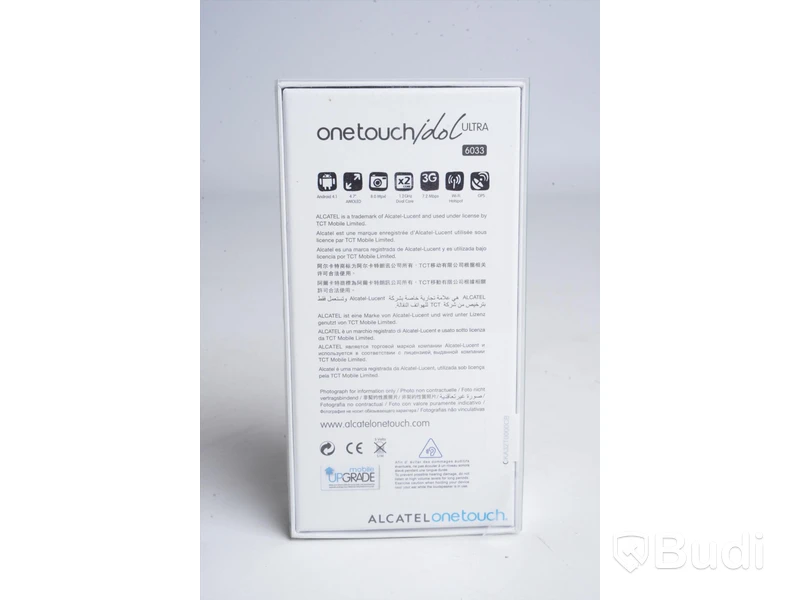 One Touch idol ULTRA 6033k, Black,  Ny, Obruten förpackning.