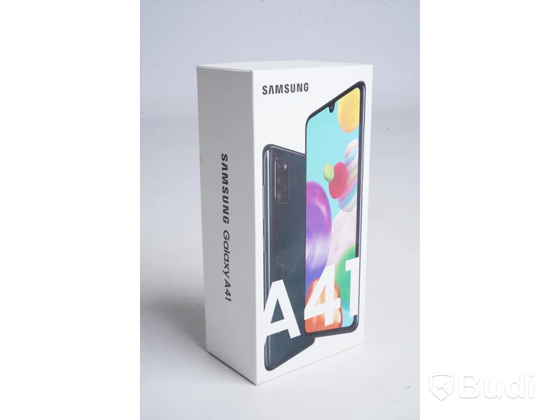 Samsung Galaxy A41, Prism Crush Black, Ny, Obruten förpackning.