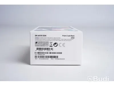 Samsung Galaxy A41, 64 GB, Prism Crush Black, Ny, Obruten förpackning.