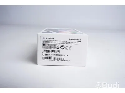 Samsung Galaxy A41, 64 GB, Prism Crush Black, Ny, Obruten förpackning.