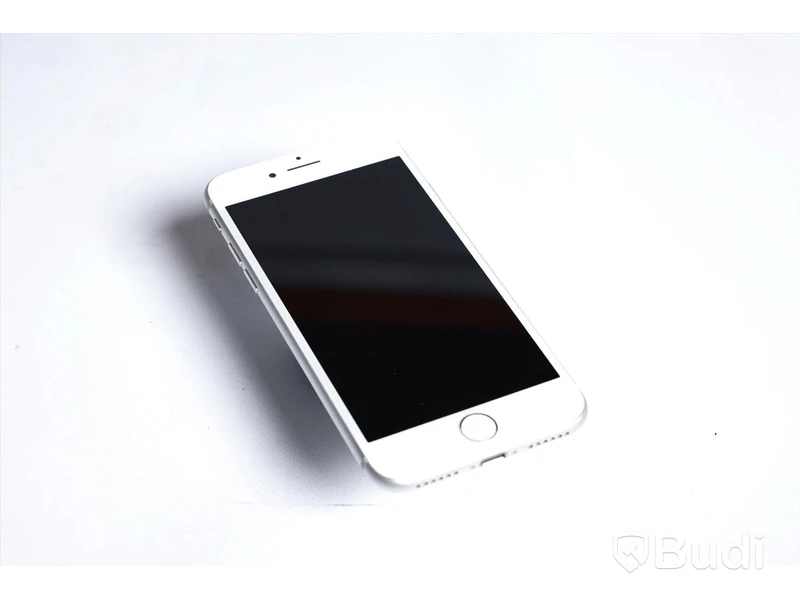 iPhone 8 - 64 GB, 88 procent batterihälsa, liten skärm spricka samt smått repig.
