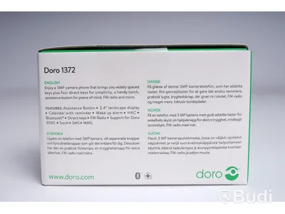 Mobiltelefon- Doro 1372, Ny, Obruten förpackning.