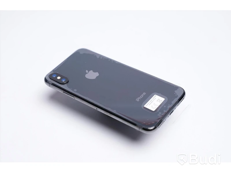 iPhone X - 64 GB, 100 procent batterihälsa, inkl. tillbehör, Apple.