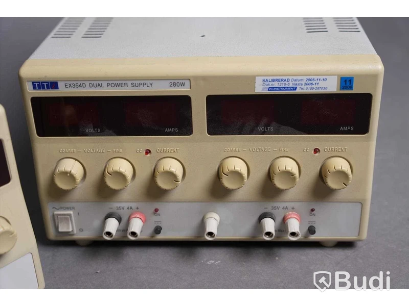 Bench power supply - 2 st. EX354D Dual supply. Defekta.