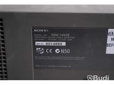 Färgmonitor - SSM-14N5E, Sony. Osäker funktion.