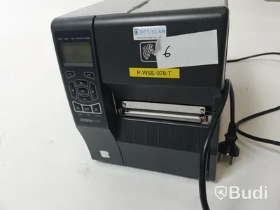 Etikettskrivare Zebra ZT230 ink strömsladd