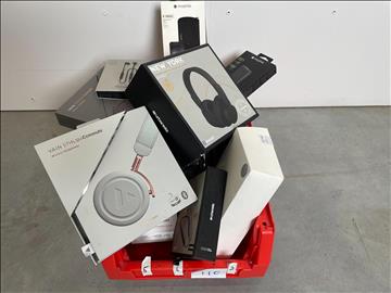 Div Hörlurar och tillbehör, Returer/reklamationer. Ej funktionstestade. Från bl.a Mophie, Urbanista, Vain