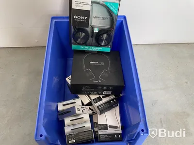 Div Hörlurar och tillbehör, Returer/reklamationer. Ej funktionstestade. Från bl.a Frogz, Defunc, Sony