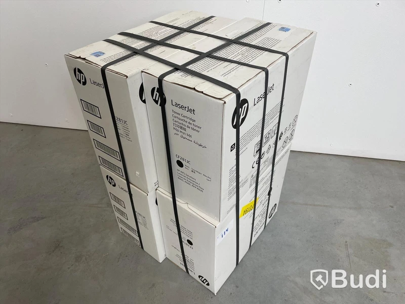 4st HP Laserjet svarta toners, CF281JC till bl.a Laserjet Enterprise solution. M605, M606, MFP M630