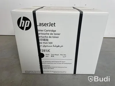 2st HP Laserjet svarta toners, CF281JC till bl.a Laserjet Enterprise solution. M605, M606, MFP M630