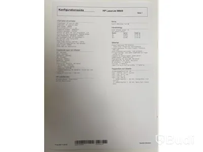 HP Laserjet Enterprise M605, funktionstestad, OBS! Ink ny tonerkasett i obruten förpackning. Se extrabilder för status