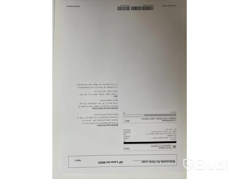 HP Laserjet Enterprise M605, funktionstestad, OBS! Ink ny tonerkasett i obruten förpackning. Se extrabilder för status