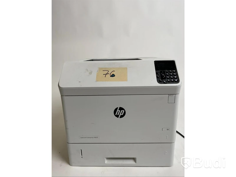 HP Laserjet Enterprise M605, funktionstestad, OBS! Ink ny tonerkasett i obruten förpackning. Se extrabilder för status