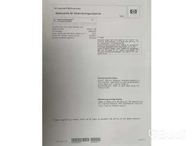 HP LaserJet P3015, funktionstestad