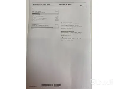 HP Laserjet Enterprise M605, funktionstestad, OBS! Ink ny tonerkasett i obruten förpackning. Se extrabilder för status