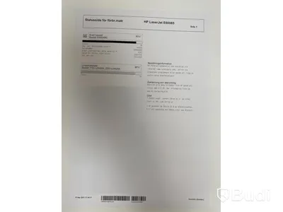 HP Laserjet Managed E60065, funktionstestad