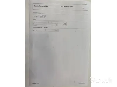 HP Laserjet Enterprise M605, funktionstestad, OBS! Ink ny tonerkasett i obruten förpackning. Se extrabilder för status