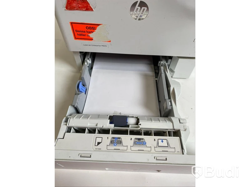 HP Laserjet Enterprise M605, funktionstestad, OBS! Ink ny tonerkasett i obruten förpackning. Se extrabilder för status