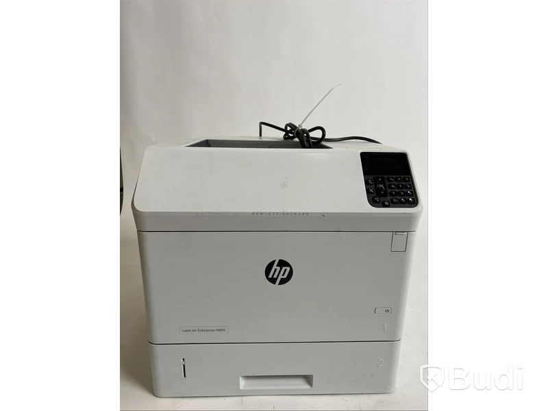 HP Laserjet Enterprise M605, funktionstestad, OBS! Ink ny tonerkasett i obruten förpackning. Se extrabilder för status