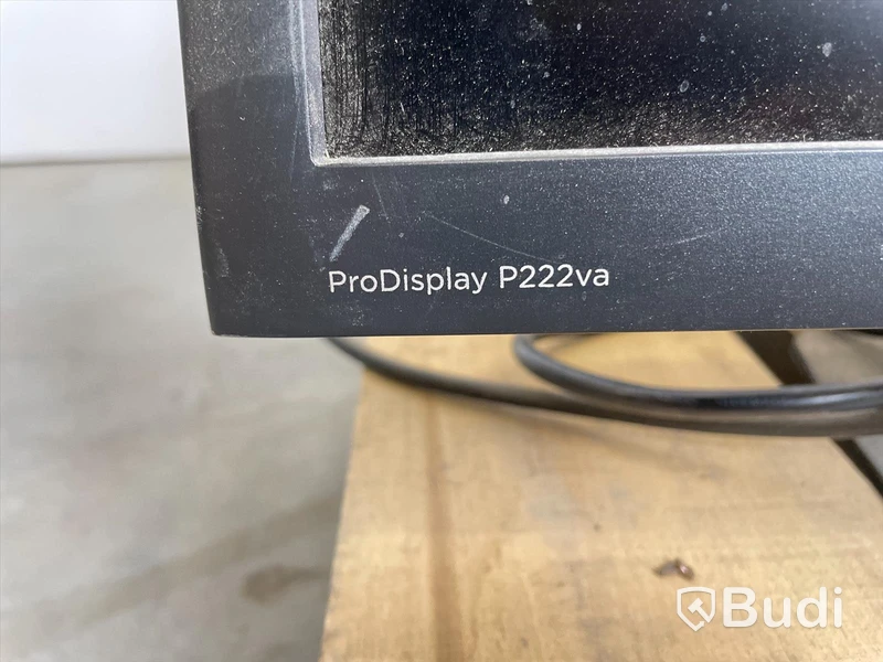 Datorskärm - 7 st, HP, Prodisplay P220VA. Bruksslitage, ej funktionstestad.