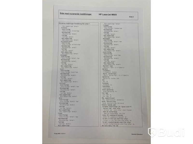 HP Laserjet Enterprise M605, funktionstestad, OBS! Ink ny tonerkasett i obruten förpackning. Se extrabilder för status