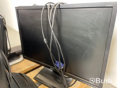 Datorskärm - 9 st, HP och Acer, blandade modeller. Bruksslitage, ej funktionstestad.