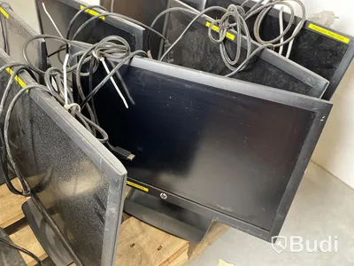 Datorskärm - 10 st, HP, Prodisplay P222VA. Bruksslitage, ej funktionstestad.