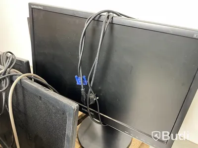 Datorskärm - 8 st, HP, Lenovo och Samsung. Bruksskick, ej funktionstestad.