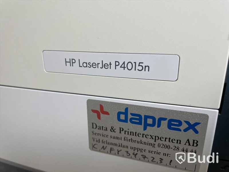 Skrivare - 4 st, HP LaserJet P4015n (2 st), P3015 och 600 M601. Bruksskick, ej funktionstestad.
