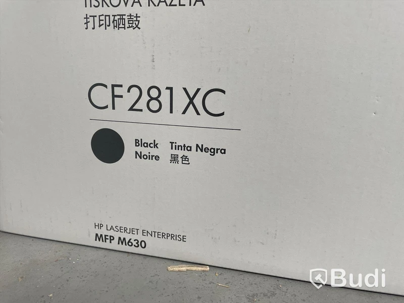 Toner - 4 st, HP LaserJet CF281XC Svart. Nyskick i obruten förpackning.