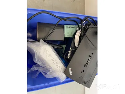 Tillbehörspaket - 7 lådor, TV-, dator- och mobiltillbehör (sladdar, routers, TV-boxar etc). Blandade märken, varierat skick, ej funktionstestad.