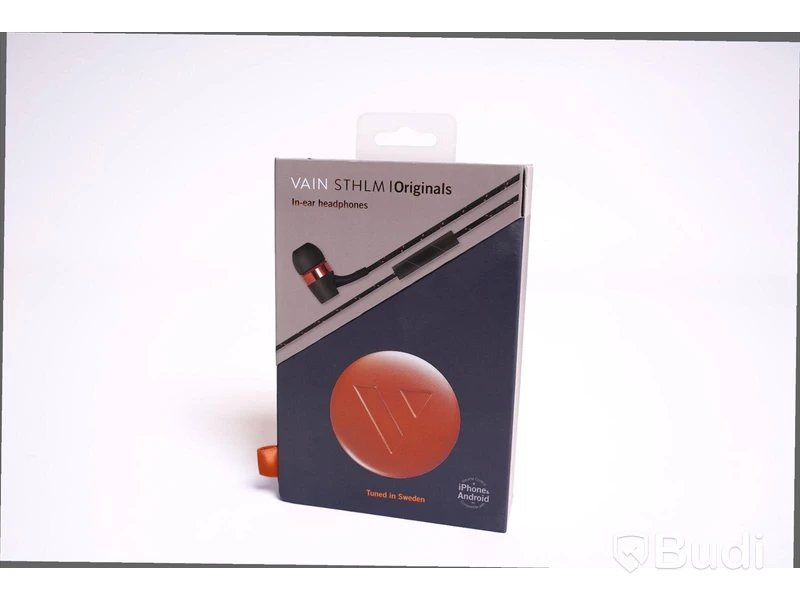 Hörlurar - VAIN STHLM, Originals, in-ear headphones. Ny i kartong