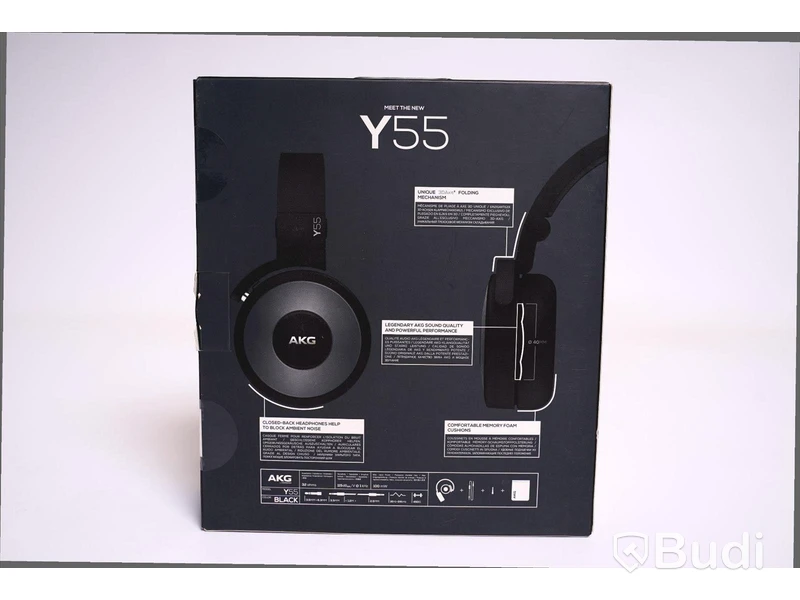 DJ-hörlurar - Harman, AKG Y55, Svart. Ny i förpackning.