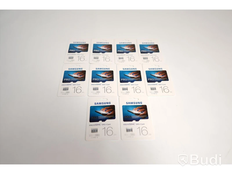 10 st minneskort Samsung microSDHC 16GB